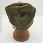 Тактична зимова шапка з флісу, Койот - зображення 4