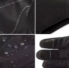 Теплі водонепроникні тактичні рукавички Зимові CAMO S - зображення 7
