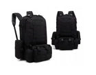 Военный рюкзак Mil-tec 36 л с подсумками Черный Тактический рюкзак Defense Pack Assembly на 36 литров с системой MOLLE Армейский Штурмовой Рюкзак - изображение 4