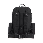 Военный рюкзак Mil-tec 36 л с подсумками Черный Тактический рюкзак Defense Pack Assembly на 36 литров с системой MOLLE Армейский Штурмовой Рюкзак - изображение 10