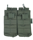 Підсумок тактичний під магазини АК KOMBAT UK Double DUO Mag Pouch оливковий TR_kb-ddmp-olgr