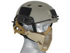 Маска из стальной сетки 2.0 с монтажом для шлема - Multicam, PJ - изображение 3