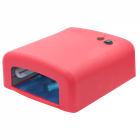 Лампа сушка для ногтей УФ UV Lamp 36W сушилка для маникюра и педикюра с таймером New-818 Red