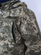 Куртка – бушлат військовий ЗСУ зимовий Піксель Розмір 50 - зображення 4