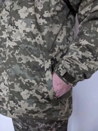 Куртка – бушлат військовий ЗСУ зимовий Піксель Розмір 50 - зображення 6