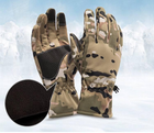 Теплі водонепроникні тактичні рукавички Зимові COYOTE L - зображення 6