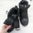Ботинки берцы мужские зимние Dago Style черные на молнии М21-03 Украина р 45 (29,5 см) 3492 - изображение 9