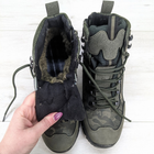 Ботинки берцы мужские зимние Dago Style хаки камуфляжные на молнии М21-03 Украина р 43 (28 см) 3492 - изображение 9