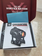 Коллиматорный прицел Vortex Crossfire Red Dot и планкой Пикатинни (Вивера) с крышкой - изображение 5
