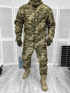 Тактична тепла зимова військова форма комплектом костюм Charter (Куртка + Штани), Камуфляж: Піксель ЗСУ, Розмір: XL