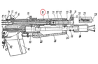 Фиксатор ствольной накладки газовой трубки АКС-74У - изображение 4
