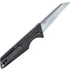 Нож складной карманный с фиксацией Slip joint StatGear LEDG-BLK Ledge Black 155 мм - изображение 4