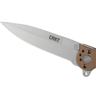 Нож складной карманный с фиксацией Frame Lock CRKT M16-03BS M16 Bronze/Silver 201 мм - изображение 4