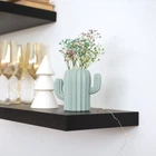 Ваза для квітів MBM HOME пластикова 11 см DH-FLOWERS-02 BLUE Блакитна