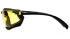 Очки защитные с уплотнителем Pyramex Proximity (amber) Anti-Fog, желтые - изображение 3