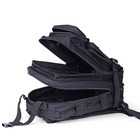 Тактичний штурмової військовий рюкзак Defcon 5 45л Black - зображення 9
