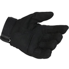 Тактичні рукавички полнопалые Oakley L чорний - зображення 2