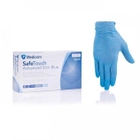 Рукавички нітрилові Medicom SafeTouch Advanced Slim 3.6 M Сині 100 шт - зображення 1