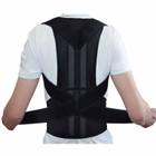 Ортопедический корсет для коррекции осанки Back Pain Need Help XL Черный (1651194986) - изображение 2