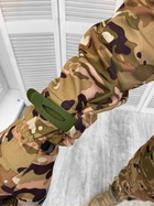 Тактическая теплая зимняя военная форма костюм ( Куртка + Штаны ), Камуфляж: Мультикам, Размер: S - изображение 6