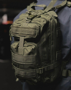 Универсальный военно-тактический рюкзак 30 л олива - изображение 2