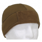 Флисовая шапка подшлемник MFH тактическая флис койот M - изображение 4