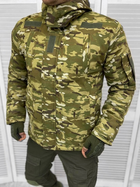 Тактична тепла зимова військова куртка - бушлат Tactic, Камуфляж: Мультикам, Розмір: L - изображение 1