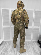 Тактическая теплая зимняя военная форма комплект Attac ( Бушлат + Штаны ), Камуфляж: Пиксель ВСУ, Размер: L - изображение 4
