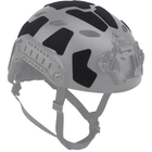 Velcro панели липучки на шлем каску (11 шт), Черный (15056) - изображение 3