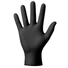 Нитриловые перчатки Cупер прочные GoGrip Mercator Medical, плотность 6.7 г. - черные (50шт/25пар) XL (9-10) - изображение 3
