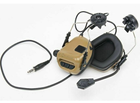 Професійні активні навушники Earmor М32H з гарнітурою кайот - зображення 3