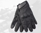 Перчатки тактические FG FQ2023 Черный L полнопалые с защитой на костяшках + сенсорные нашивки - изображение 3