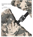 Рукавички тактичні, зимові FG FQW21S001 Сірий камуфляж XL повнопалі на резинці + сенсорні нашивки - зображення 6