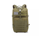 Рюкзак тактический FG Зеленый 45 л с системой подвески Molle + поясной ремень - изображение 3