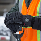 Рукавиці тактичні зимові Mechanix Wear Coldwork Peak Gloves L Grey/Black (2000980585953) - зображення 8