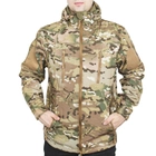 Тактична куртка Lesko A013 Camouflage CP 2XL камуфляжна флісова чоловіча куртка осінь-зима TK_2359 - зображення 3