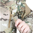 Тактична куртка Lesko A013 Camouflage CP 2XL камуфляжна флісова чоловіча куртка осінь-зима TK_2359 - зображення 8