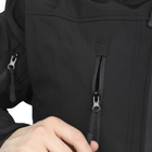 Тактическая куртка Lesko A013 Black M водонепроницаемая уличная куртка с капюшоном и теплой подкладкой TK_2359 - изображение 6