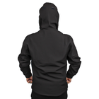 Тактическая куртка Lesko A013 Black XL дышащая легкая флисовая куртка для активного отдыха TK_2359 - изображение 4
