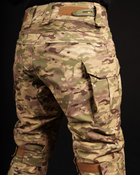 Штурмовые штаны UATAC GEN 5.2 с наколенниками (S) мультикам (Multicam) STEPPE світлий - изображение 8
