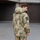 Куртка-бушлат військова чоловіча тактична на хутрі ЗСУ Піксель 9162 54 розмір - зображення 3