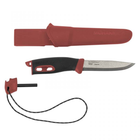 Нож с огнивом Morakniv Companion Spark, красный - изображение 1
