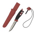 Нож с огнивом Morakniv Companion Spark, красный - изображение 2