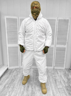 Белый маскировочный тактический костюм (зима) M - изображение 1