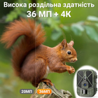 Фотоловушка, охотничья WiFi камера Suntek WiFi940Pro | 4K, 36Мп, с приложением iOS / Android - изображение 5