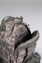 Тактичний військовий рюкзак з підсумками Assault Belt M-12 Oxford 600D 50 літрів Оливковий - зображення 4