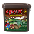 Осеннее удобрение для хвои Agrecol 5 кг