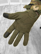 Тактические перчатки Soft Shell Olive L - изображение 3