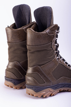 Берці зимові ТМ GERC | Тактичні зимові черевики Хаккі Розмір 44 kit0103/44 - зображення 4