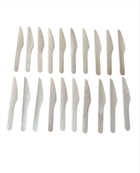 Набір дерев'яних ножів LIDL 17 х 5 см LIDL коричневий L6-10003 - зображення 1